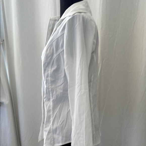 White Button-Up Shirt - Picture 3 of 5